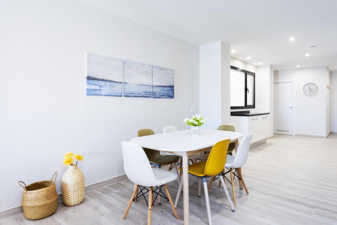 New 140M2 Loft-Style Flat At Town Heart, 3 Beaches Close Casa Leon El Médano Kültér fotó