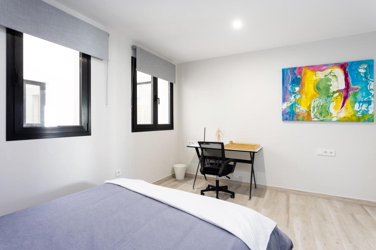 New 140M2 Loft-Style Flat At Town Heart, 3 Beaches Close Casa Leon El Médano Kültér fotó