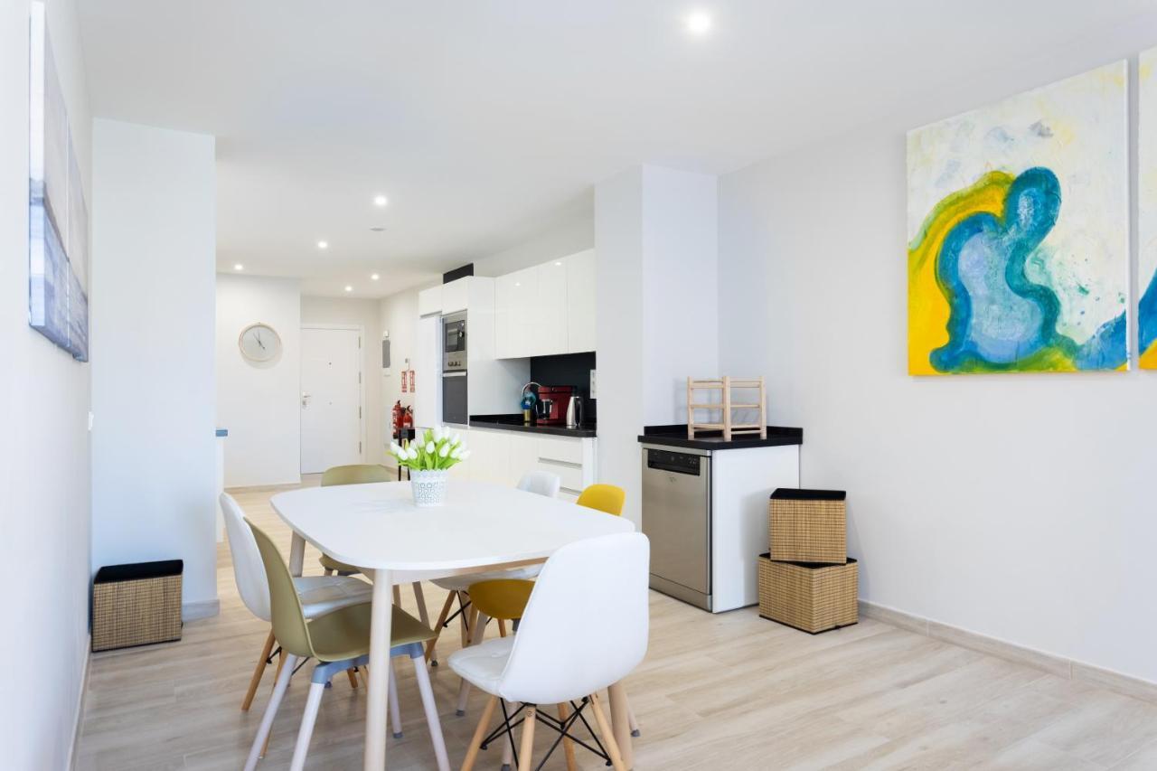 New 140M2 Loft-Style Flat At Town Heart, 3 Beaches Close Casa Leon El Médano Kültér fotó