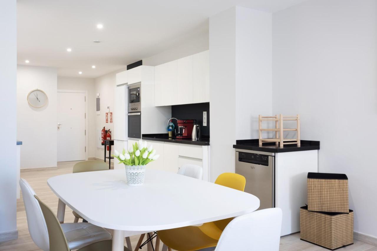 New 140M2 Loft-Style Flat At Town Heart, 3 Beaches Close Casa Leon El Médano Kültér fotó